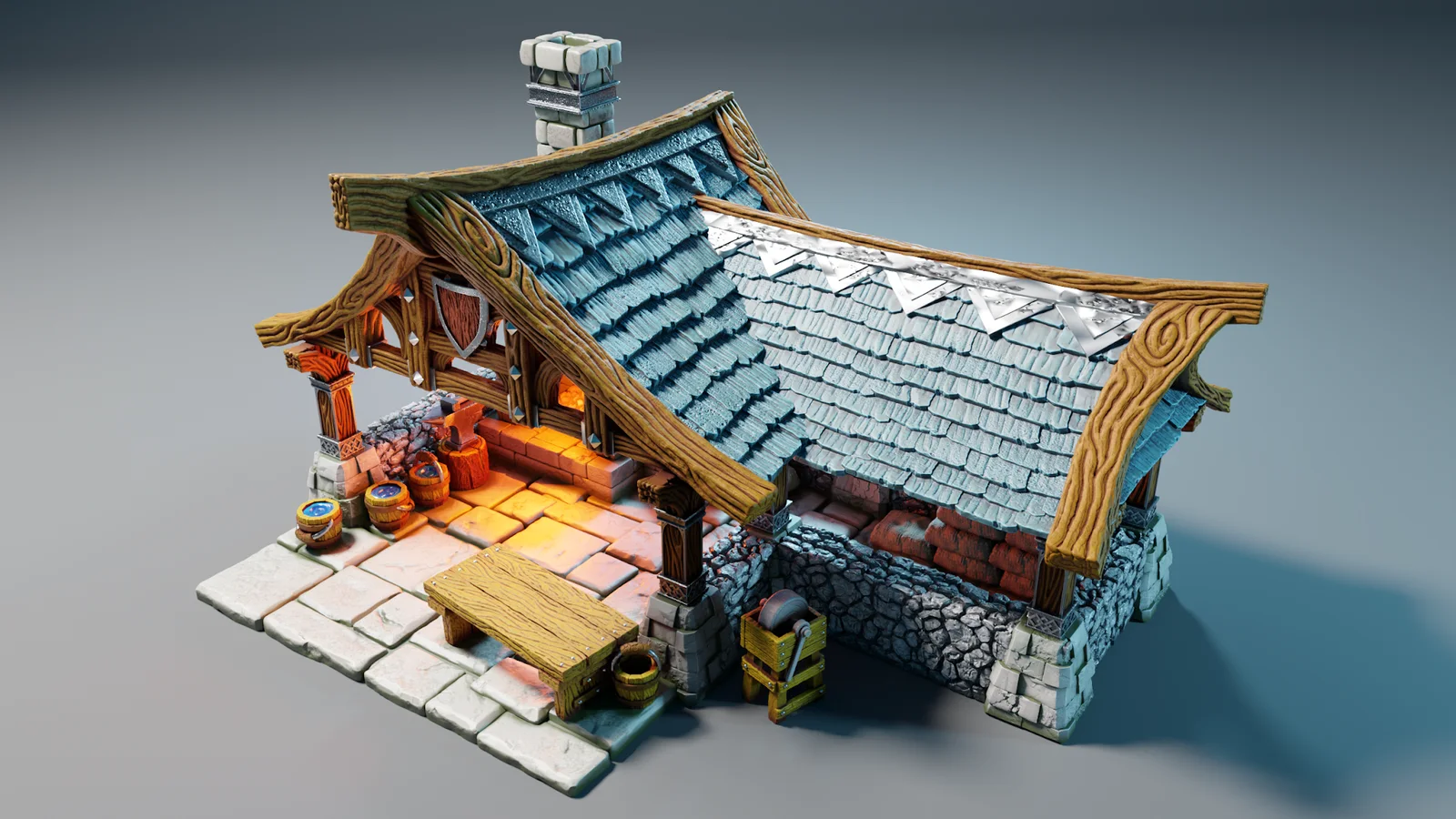 The Forge — original Safehold rendering