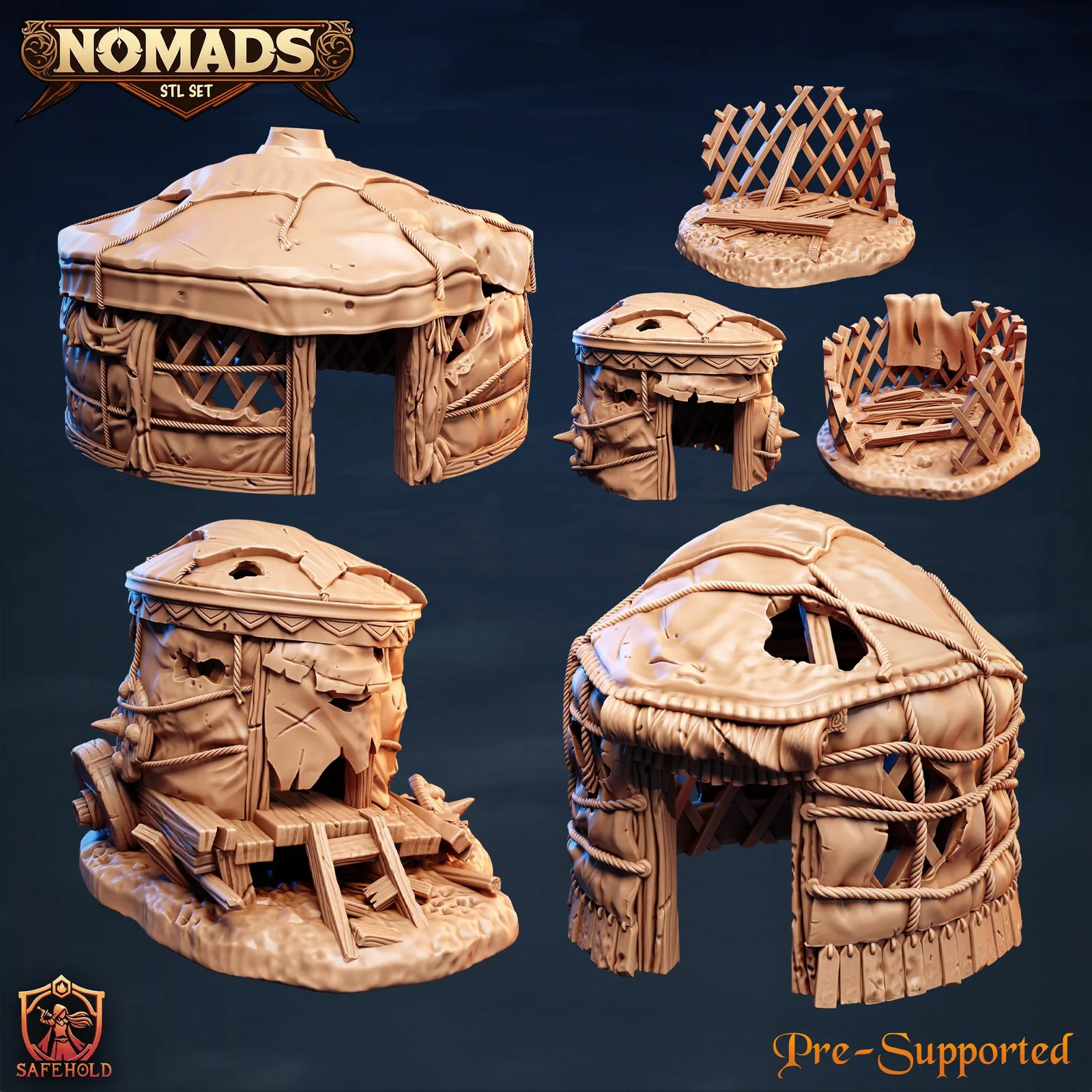 Nomads — original Safehold rendering