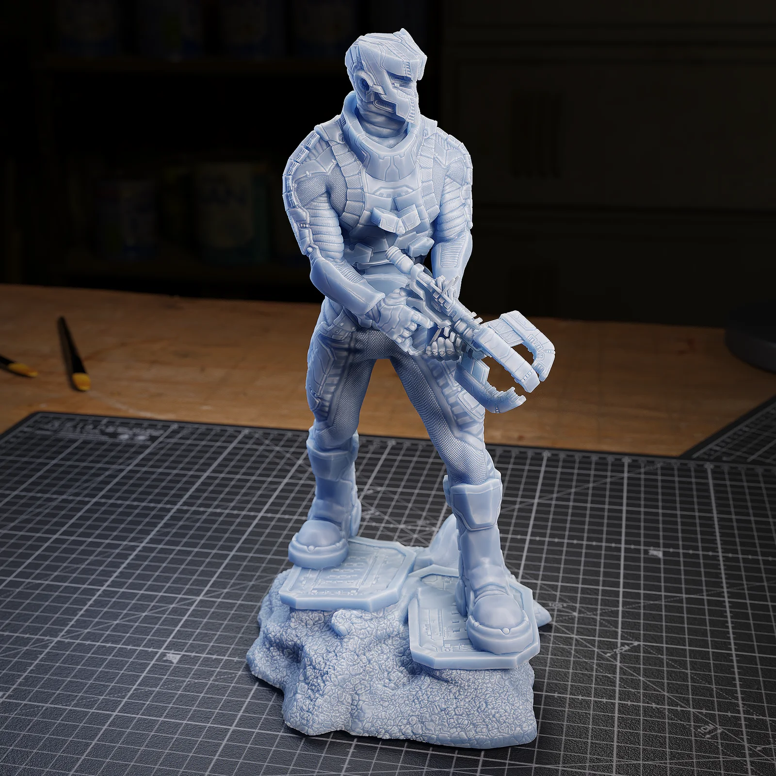 Space Soldier Statue — source gallery image 3