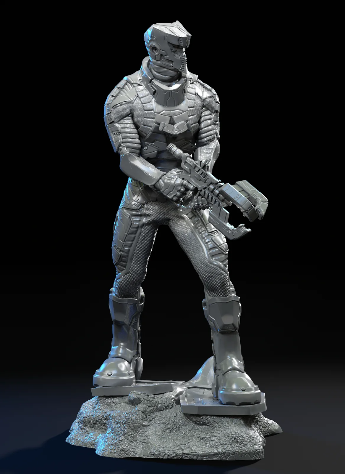 Space Soldier Statue — source gallery image 9