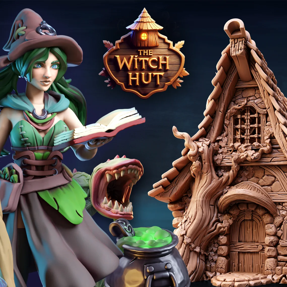 The Witch Hut — original Safehold STL collection