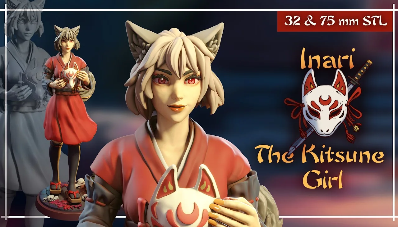 Inari The Kitsune Girl — source gallery image 13