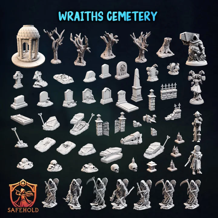 Wraiths Cemetery — alternative view