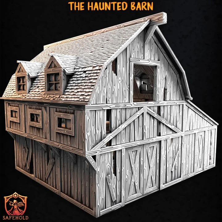 The Haunted Barn — alternative view