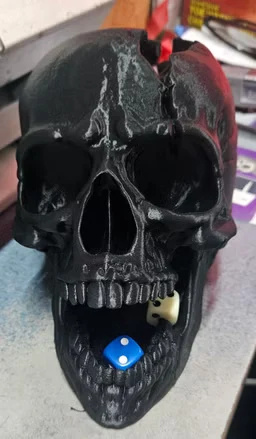 Cracked Skull - Dice Tower — Shared by Matt Vander