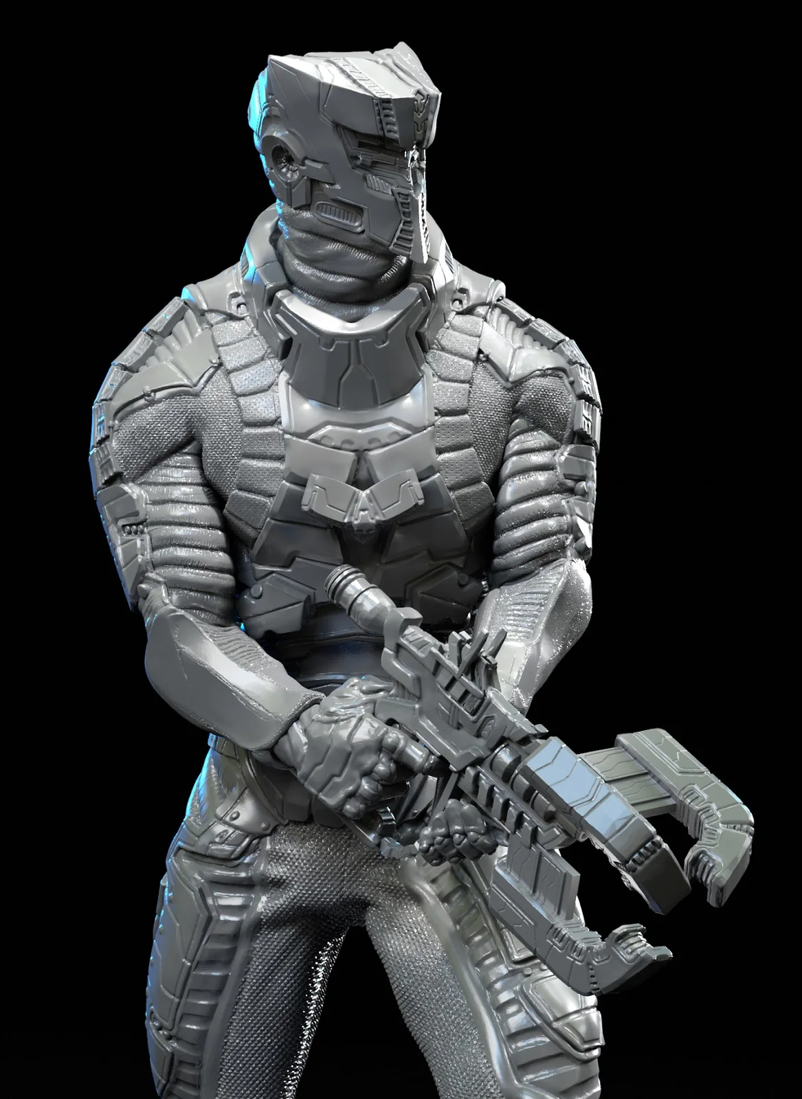 Space Soldier Statue — source gallery image 10