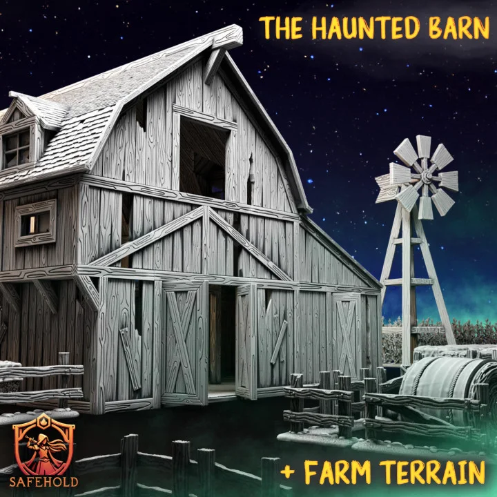 The Haunted Barn — original Safehold STL collection